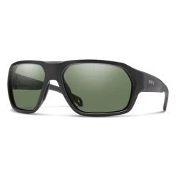 Smith Optics Deckboss Matte Black/Gray Green Polarised Sunglasses
