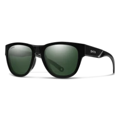 Smith Optics Rockaway Black Frame / Gray Green Lens Polarised Sunglasses