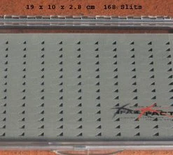 Fly Boxes X Factor Slit Foam Clear 168 Fly Box