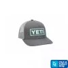 Hats Yeti Mid-Profile Badge Trucker Hat - Dark Gray / Aquifer Blue -Apparel || Fly-Fishing Sales Yeti Mid Profile Badge Trucker Hat 12914.1655424954