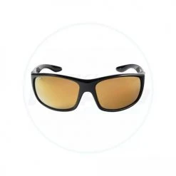 Clearance Apparel Spotters Cruiz Gloss Black/Gold Mach 2 Polarized Sunglasses *Clearance*
