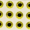 Beads, Eyes & Rattles Wapsi Hologram Eyes - Yellow 5/16" -Apparel || Fly-Fishing Sales hologram eye yellow 76726.1556263407.386.513