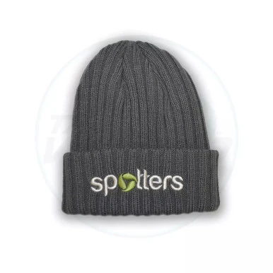 Hats Spotters Beanie Grey 3 Hats Spotters Beanie Grey